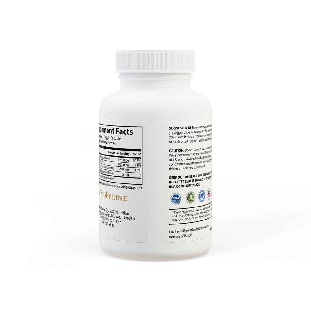 Vitamin K2 + D3 Immune & Bone Health Formula (60 Capsules)